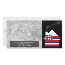 new hawaii address picture card