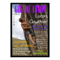 New Heights Graduation Magazine Cover Invite
