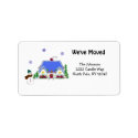 New Home Address Personalized Address Labels