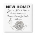 New Home Announcement Magnet