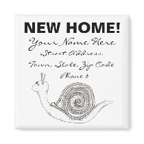 New Home Announcement Magnet by IArtist40 New Home Announcement Magnet