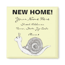 New Home Announcement Magnet by IArtist40 New Home Announcement Magnet