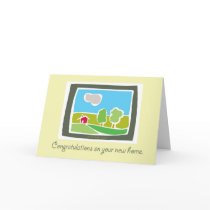 New Home Congratulations cards