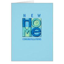 New Home Congratulations Card cards
