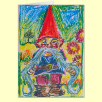New Home Congratulations Gnome Card cards