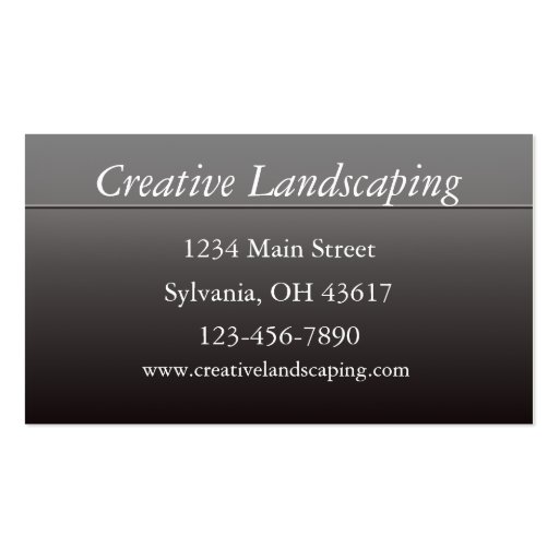 New Home Construction Business Card Template (back side)
