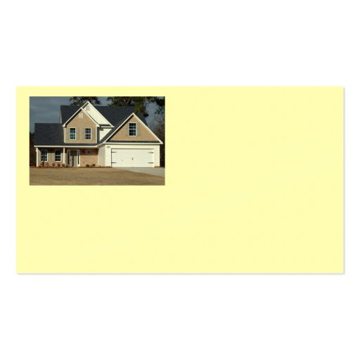 New Home Construction Business Cards
