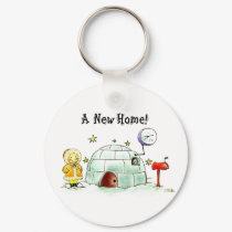 New home key chain keychains