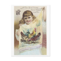 New Home Sewing Machine postcards by vintagegiftmall New Home Sewing Machine postcards
