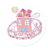 New Home sticker