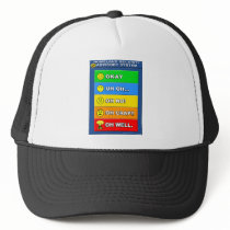 New Homeland Security Advisory System Trucker Hat