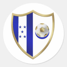 New Honduras Football fans club Emblem Round Sticker
