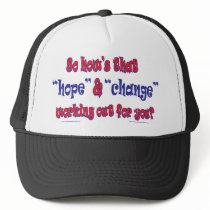 NEW-HOPE-AND-CHANGE-Funky Script hats by knudsonstudios NEW-HOPE-AND-CHANGE-Funky Script hats