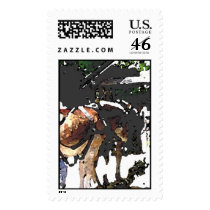 New Hope Canal Barge Mules postage