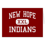 New Hope - Indians - High - New Hope Alabama Card