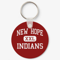 New Hope - Indians - High - New Hope Alabama keychains
