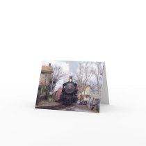 New Hope & Ivyland Steam Engine # 40 Thank You cards