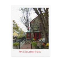 New Hope, Pennsylvania postcards by evelynrapp New Hope, Pennsylvania postcards