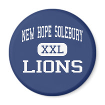 New Hope Solebury - Lions - High - New Hope magnets by customteamsportswear New Hope Solebury - Lions - High - New Hope magnets