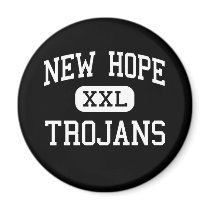 New Hope - Trojans - High - Columbus Mississippi magnets by customteamsportswear New Hope - Trojans - High - Columbus Mississippi magnets