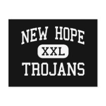 New Hope - Trojans - High - Columbus Mississippi postcards by customteamsportswear New Hope - Trojans - High - Columbus Mississippi postcards