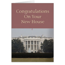 New House - Congratulations On Your New House Cards