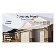 New House Construction Business Card