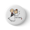 New Husband And Wife's First Dance Button