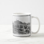 New Immigrants Landing at Ellis Island New York Coffee Mug