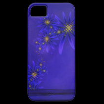 NEW iphone 5 Blue Moon Flowers casemate cases