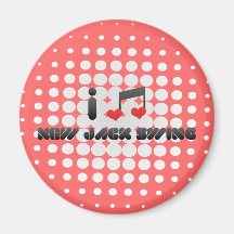 New Jack Swing Refrigerator Magnet
