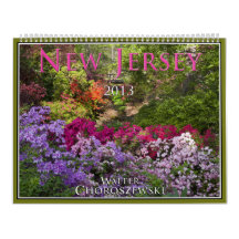 NEW JERSEY 2013 - Walter Choroszewski Wall Calendars