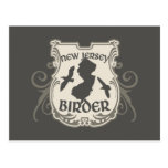 New Jersey Birder Shield Postcard