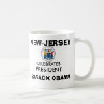 NEW JERSEY celebra los RECUERDOS de presidente OBA Tazas