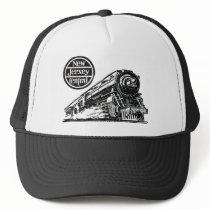 New Jersey Central Steam Engine hats