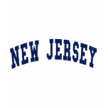 New Jersey College Tee Shirts