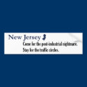 New Jersey: Come for the post-industrial nightmare bumper stickers