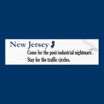 New Jersey: Come for the post-industrial nightmare bumper stickers