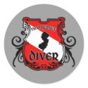 New Jersey Diver stickers