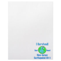 New Jersey Earthquake of 2011 Letterhead