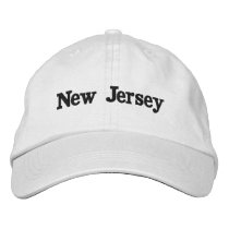 New Jersey embroidered hats by TheYankeeDingo New Jersey embroidered hats