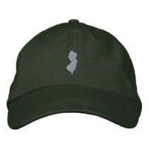 New Jersey embroidered hats