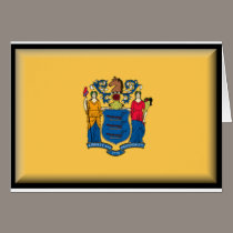 New Jersey Flag cards