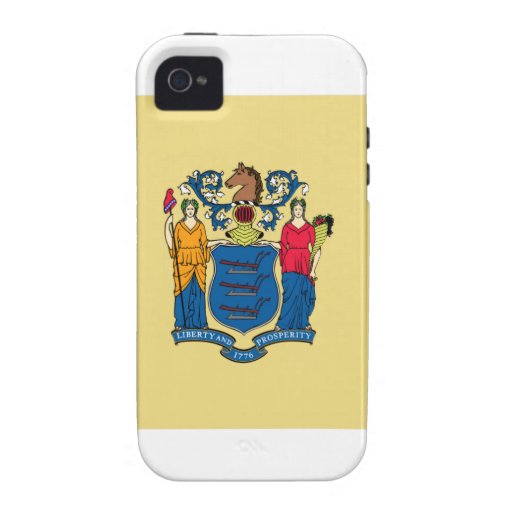 New Jersey Flag Case-Mate iPhone 4 Cases
