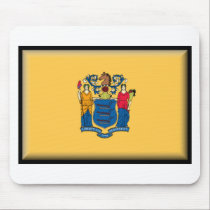 New Jersey Flag mousepads