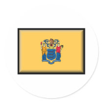 New Jersey Flag stickers by jacinto888 New Jersey Flag stickers