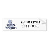 NEW JERSEY FOR WARREN -.png Bumper Sticker