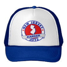 New Jersey Fred Karger Mesh Hat