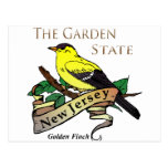 New Jersey Garden State Golden Finch Post Cards