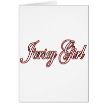 New Jersey Girl Greeting Card